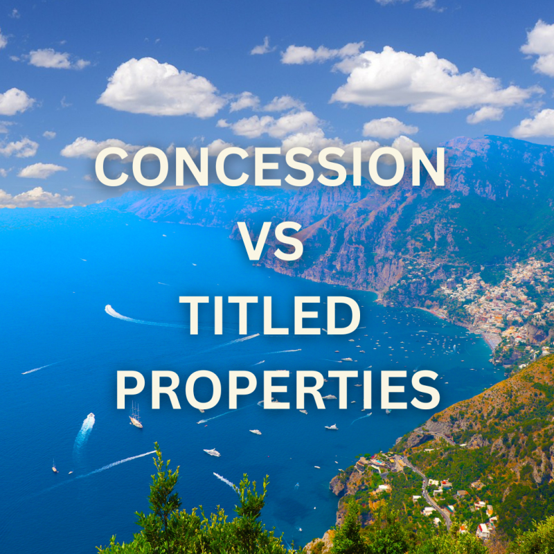 Concession vs. Titled Properties
